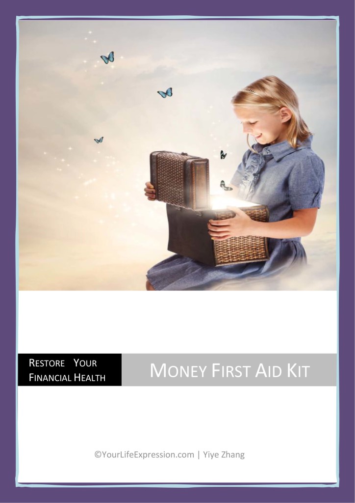 Kit de primeros auxilios dinero