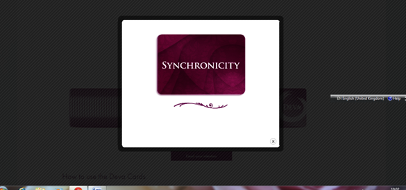 synchronicity, deva cards