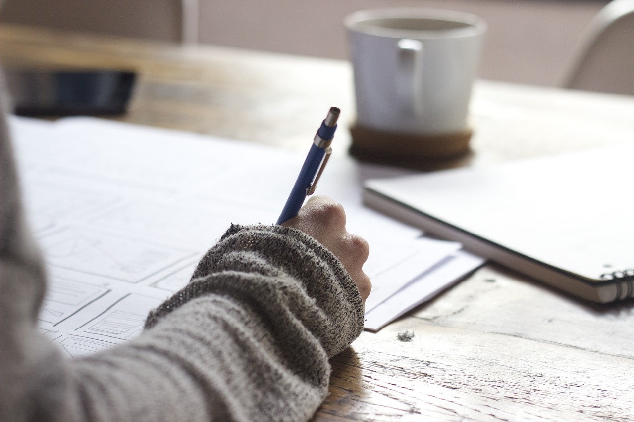 desk writing life tiny habits that help a creative life