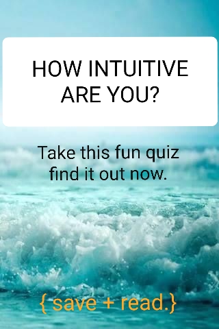 Tome esta prueba para averiguar cómo usted es intuitiva