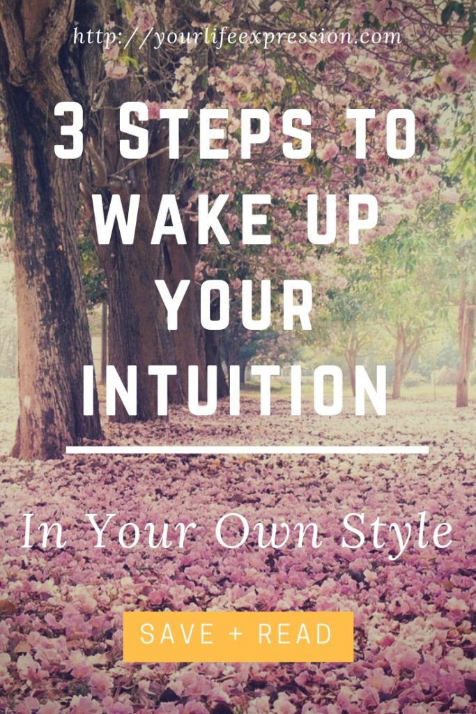 Confia en tu intuicion: 3 Pasos para desarrollar su propio estilo
