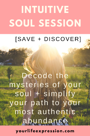 Tap into the depth and wisdom of your soul, your intuition can help you live your most authentic life