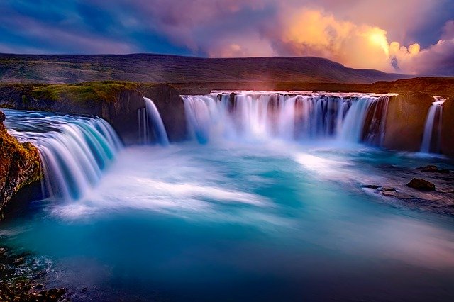 cascada de islandia